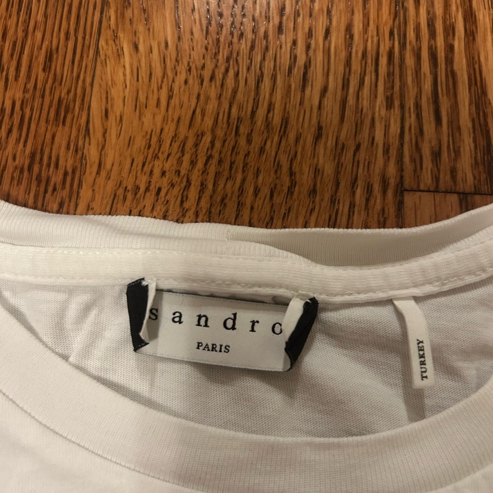 Sandro Graphic Short Sleeve Shirt - Picture 4 of 4